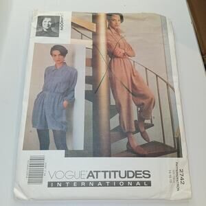 Odile Lancon Vintage Vogue 2742 Sewing Pattern 14-16-18